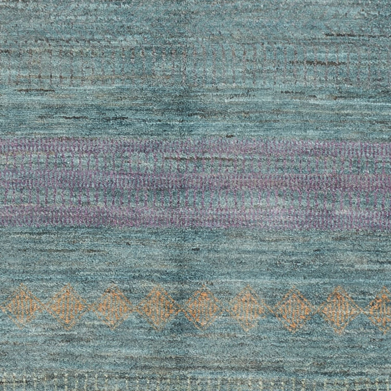 Designer tæppe - 196 x 152 cm - mørkegrøn