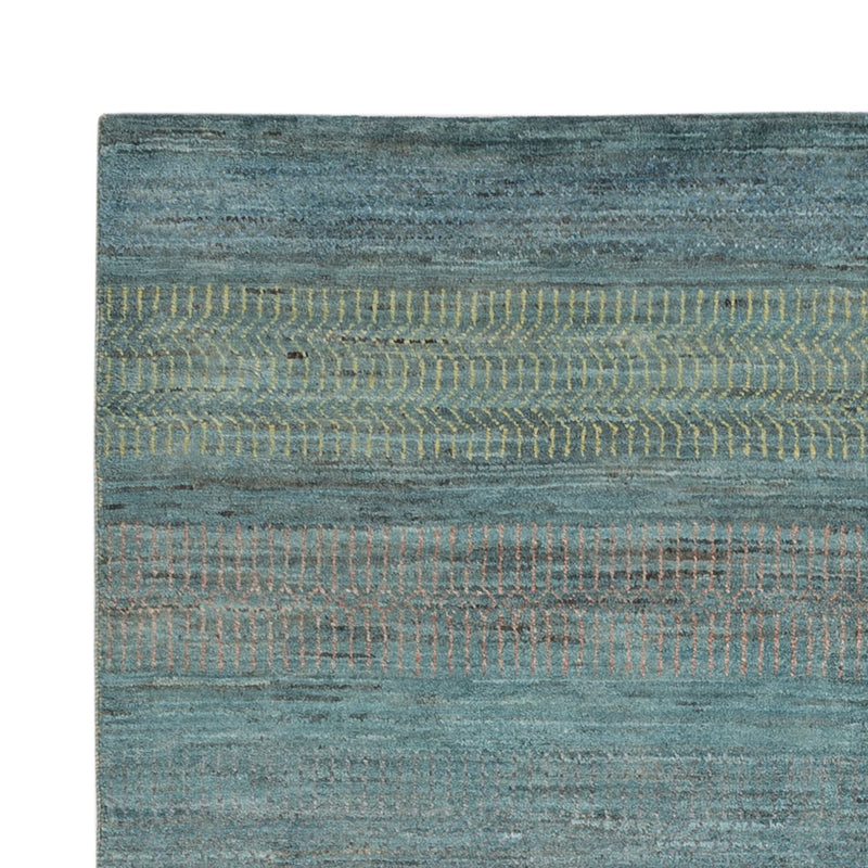 Designer tæppe - 196 x 152 cm - mørkegrøn