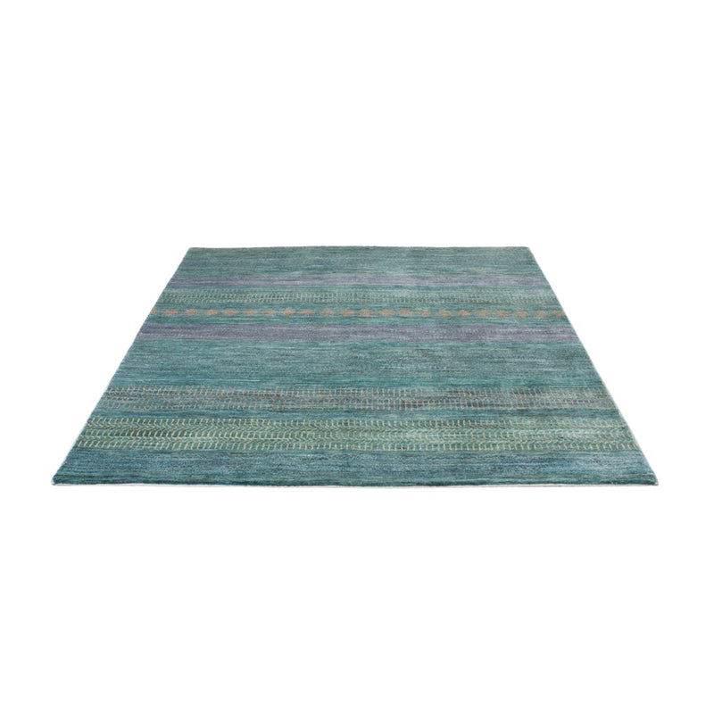 Designer tæppe - 196 x 152 cm - mørkegrøn