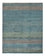 Designer tæppe - 195 x 154 cm - mørkegrøn
