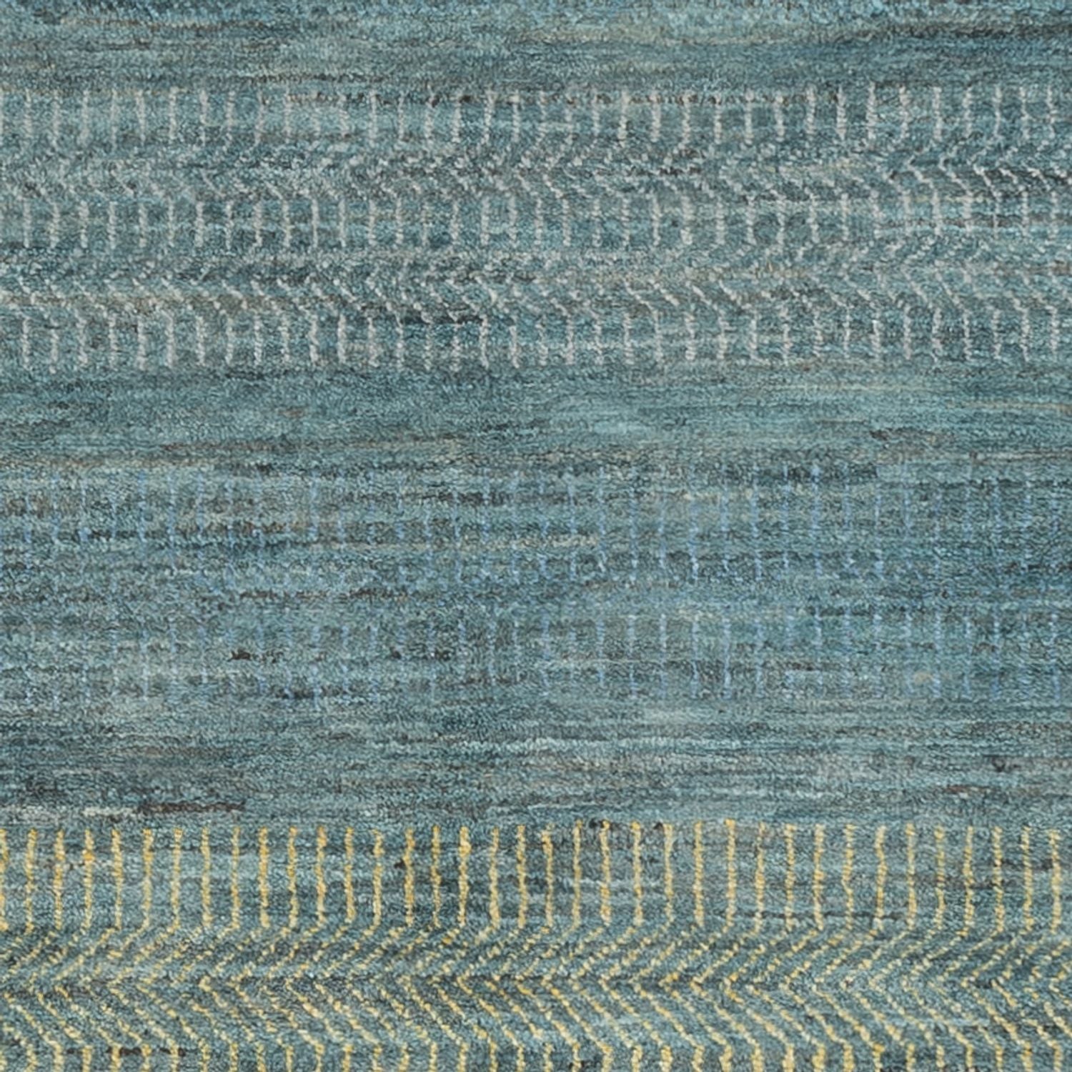 Designer tæppe - 195 x 154 cm - mørkegrøn