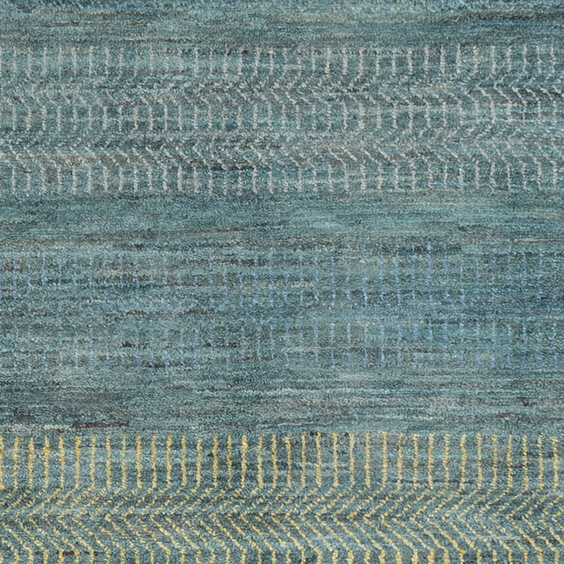 Designer tæppe - 195 x 154 cm - mørkegrøn