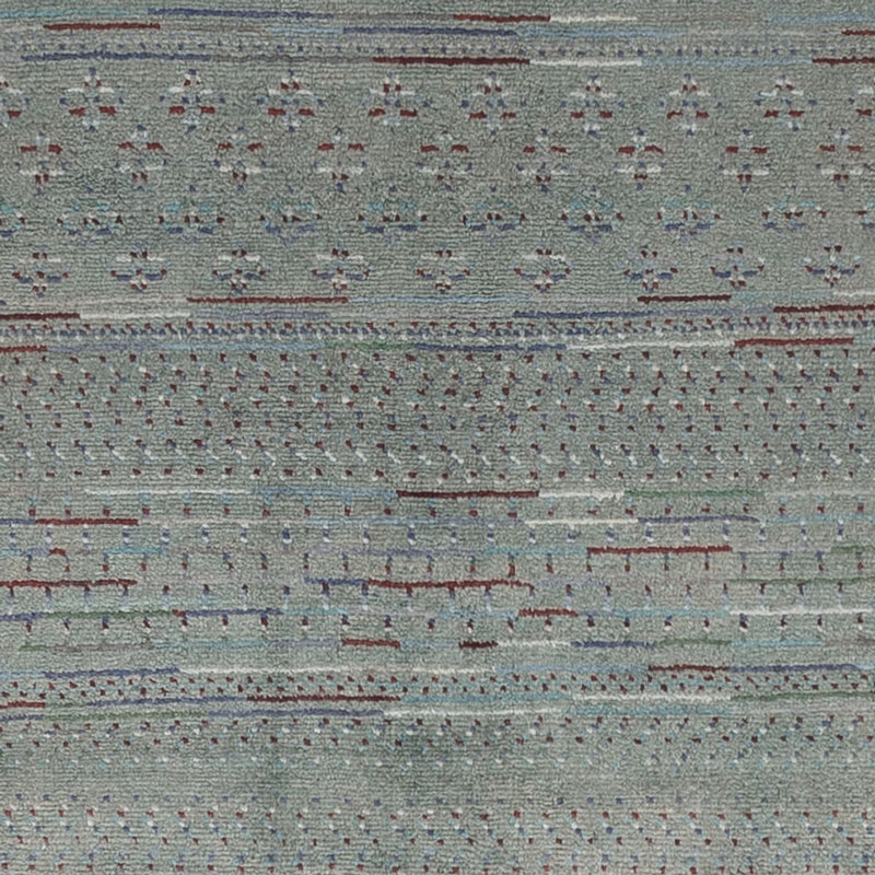 Gabbeh-tæppe - Persisk - 208 x 136 cm - mørkegrøn
