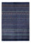 Gabbeh-tæppe - Persisk - 191 x 140 cm - mørkeblå