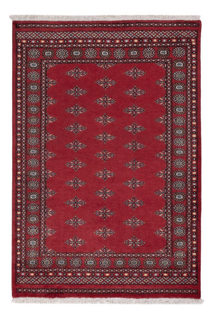 Pakistan Tæppe - 203 x 137 cm - rød