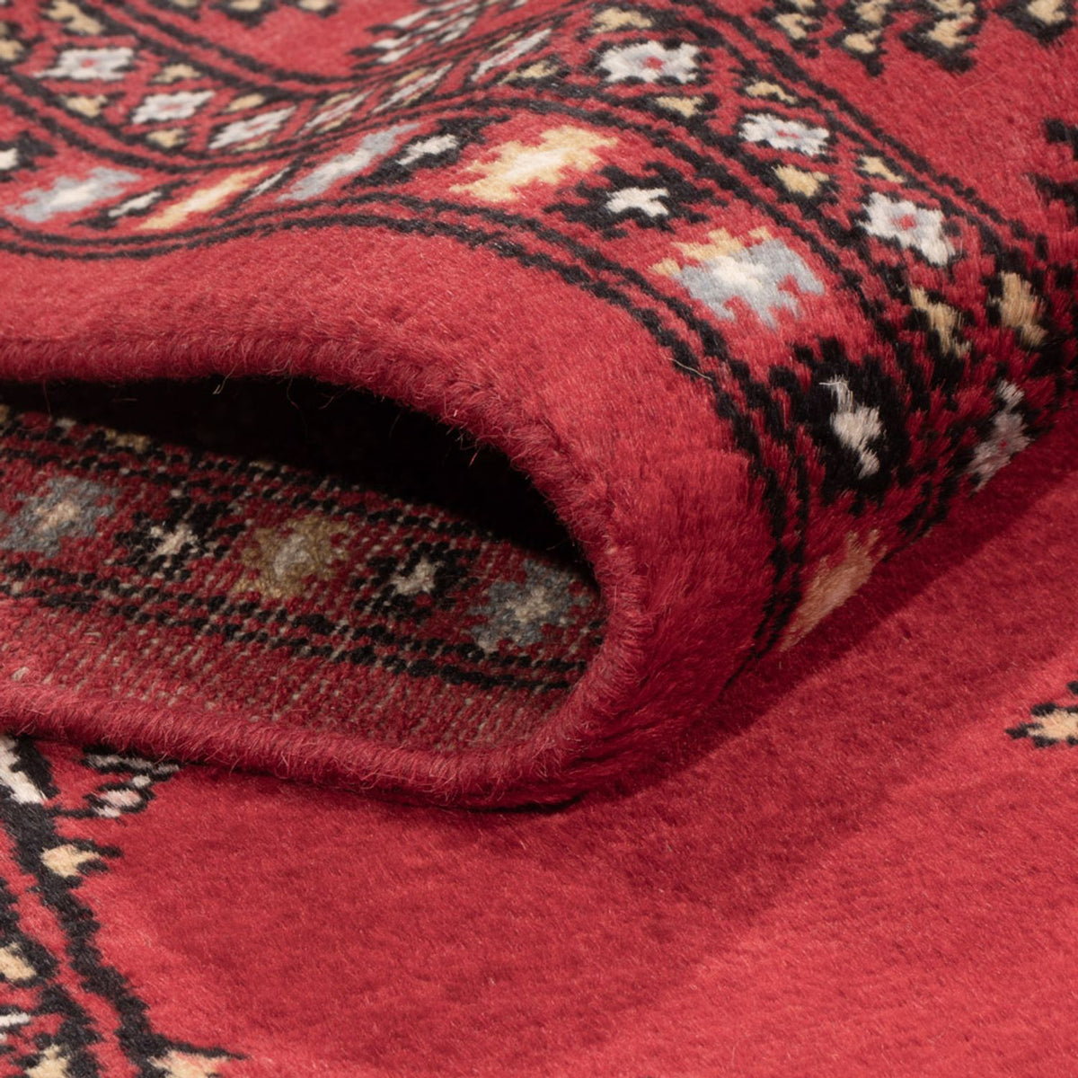 Pakistan Tæppe - 203 x 137 cm - rød