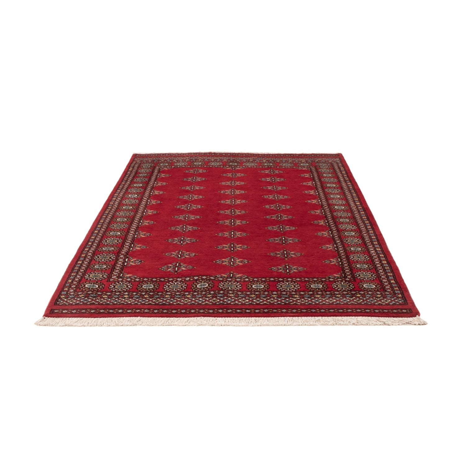 Pakistan Tæppe - 208 x 140 cm - rød
