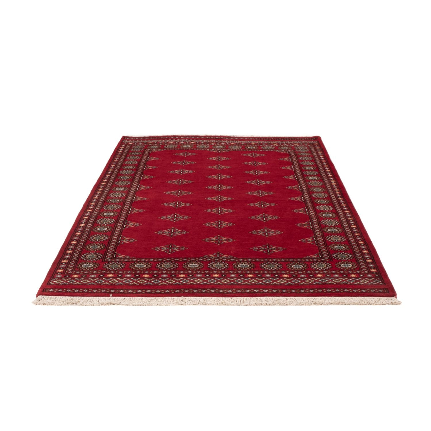 Pakistan Tæppe - 217 x 139 cm - rød