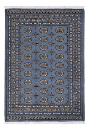 Pakistan Tæppe - 199 x 140 cm - blå