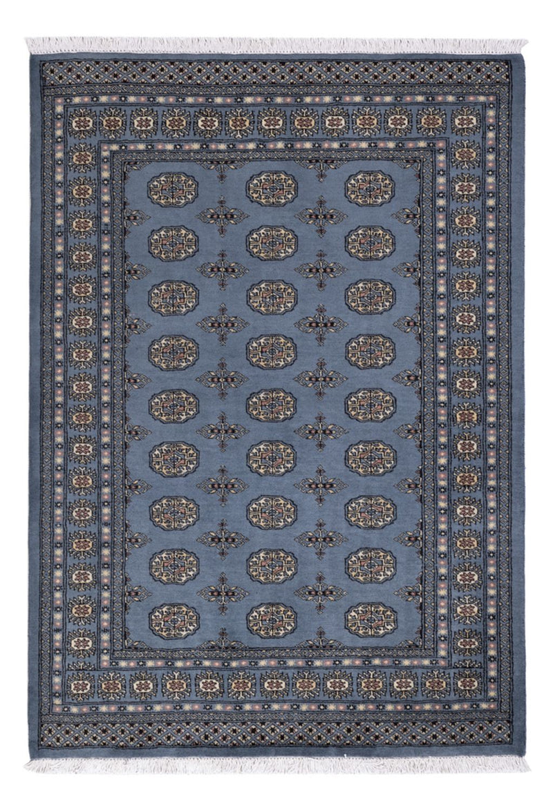 Pakistan Tæppe - 199 x 140 cm - blå