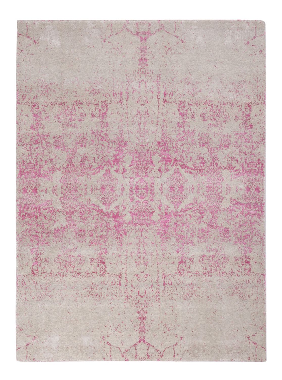Designer tæppe - 204 x 152 cm - flerfarvet