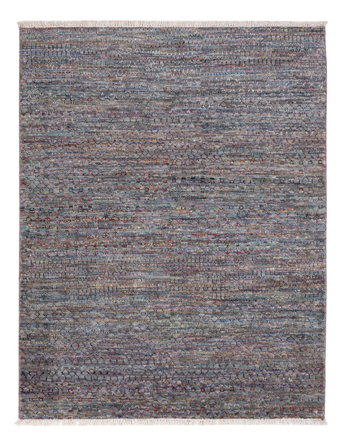 Designer tæppe - 195 x 152 cm - flerfarvet