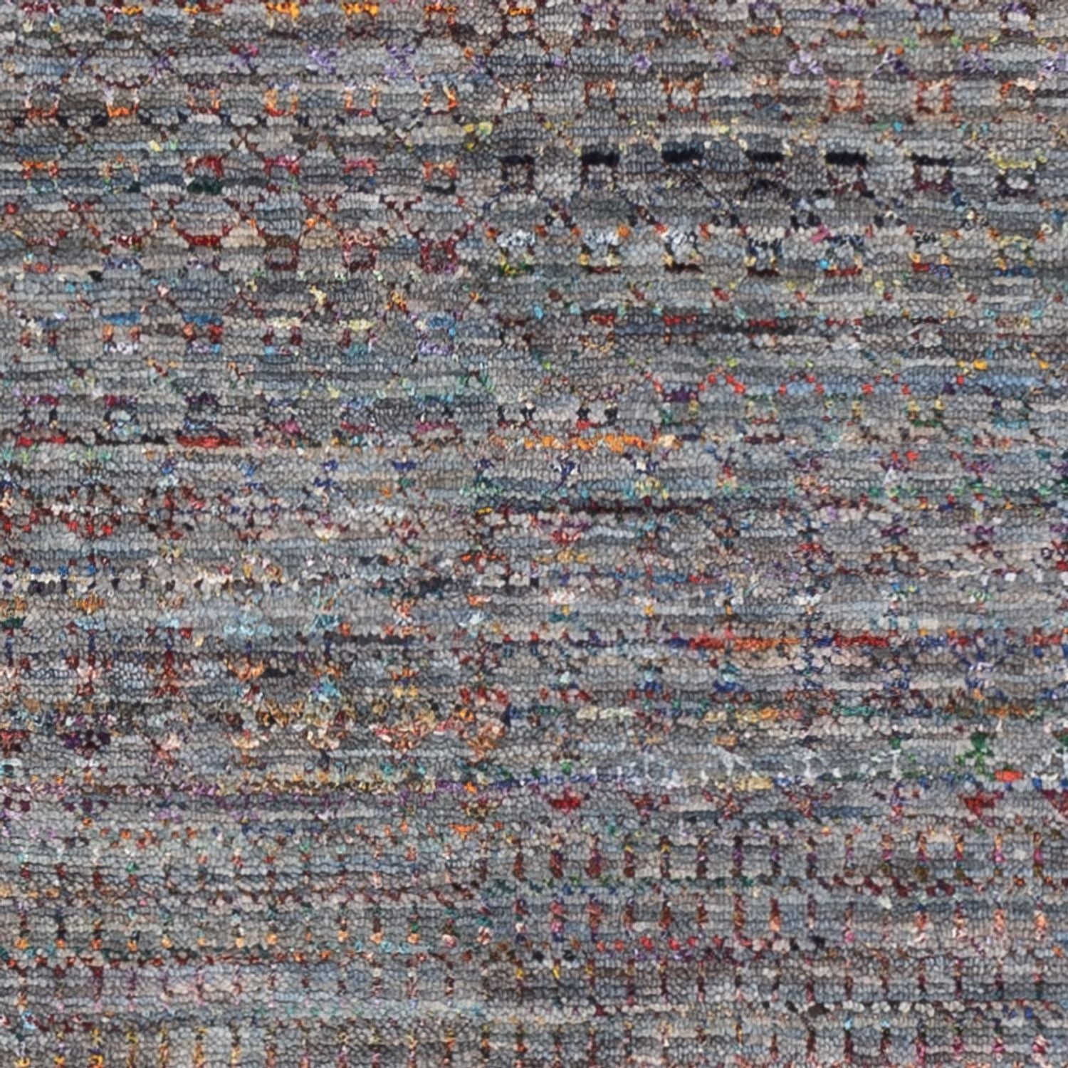 Designer tæppe - 195 x 152 cm - flerfarvet