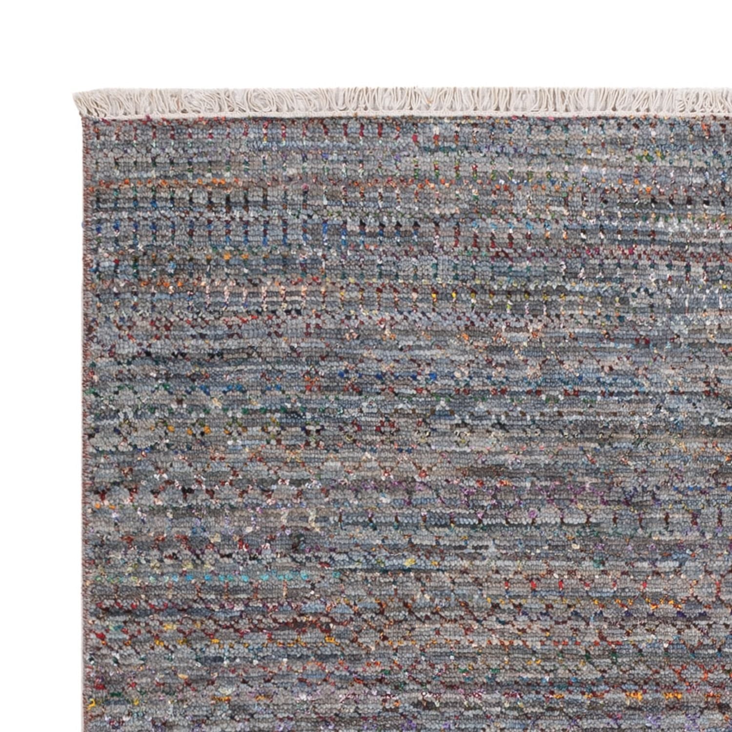 Designer tæppe - 195 x 152 cm - flerfarvet
