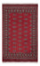 Pakistan Tæppe - 215 x 137 cm - rød