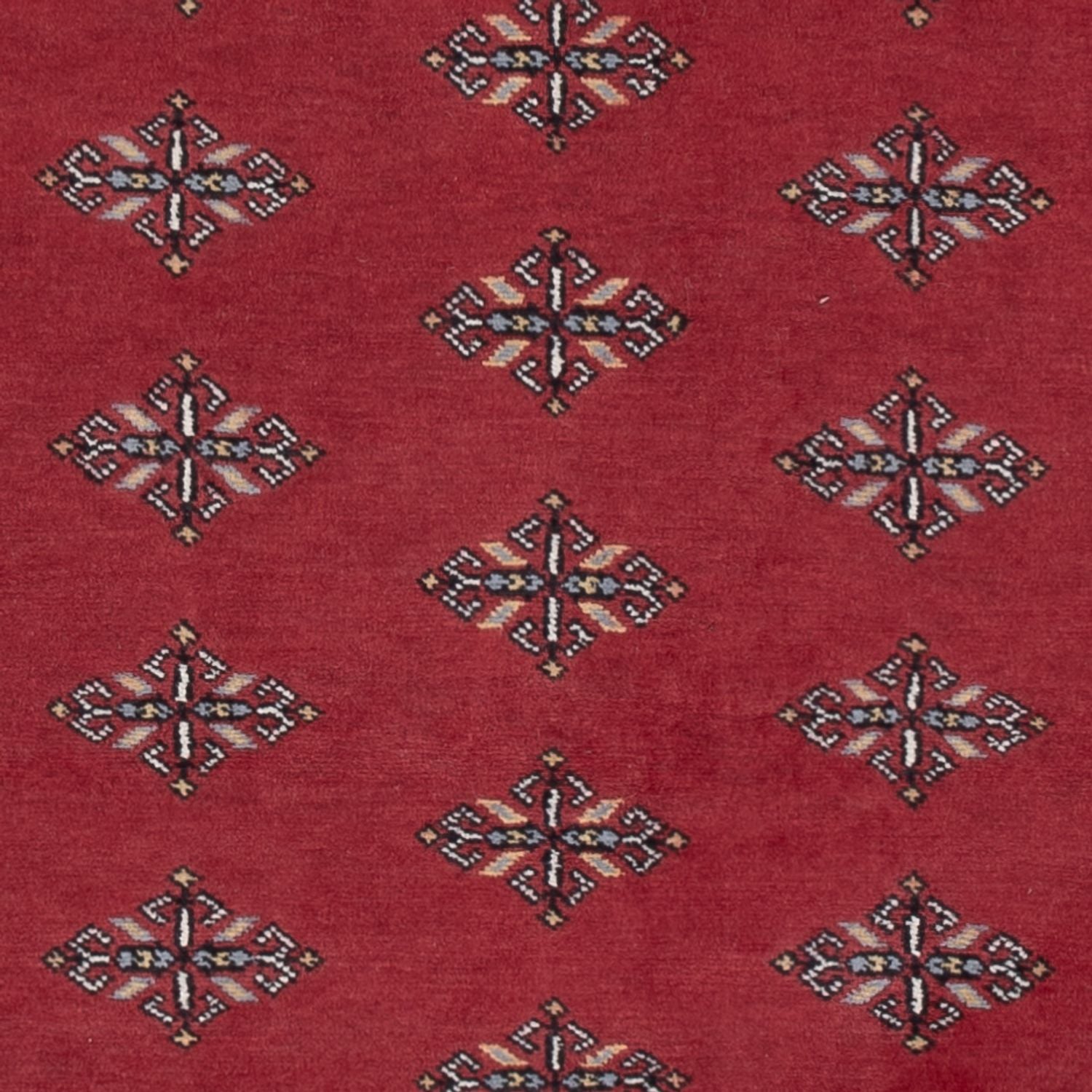 Pakistan Tæppe - 215 x 137 cm - rød