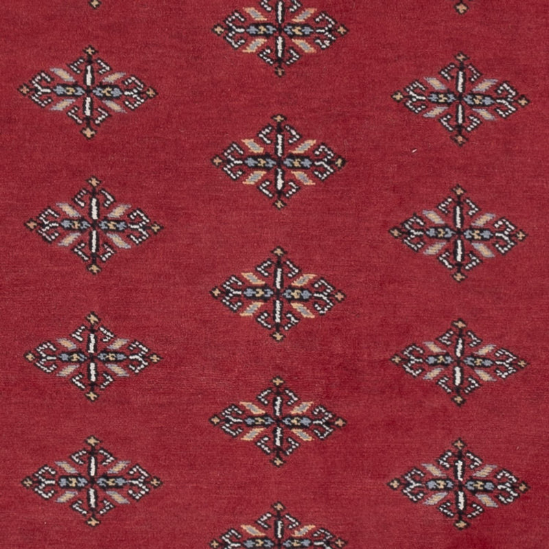 Pakistan Tæppe - 215 x 137 cm - rød