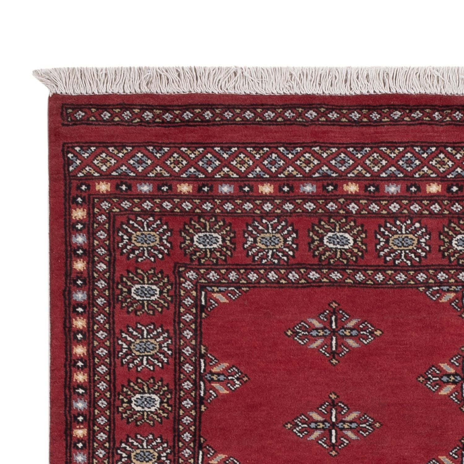 Pakistan Tæppe - 215 x 137 cm - rød