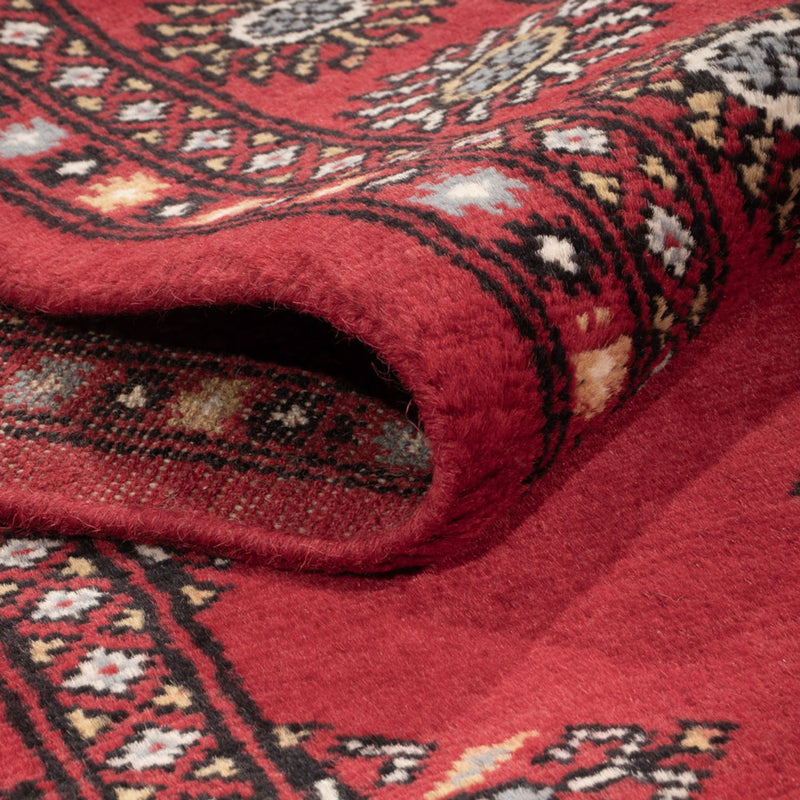 Pakistan Tæppe - 215 x 137 cm - rød
