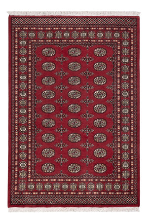 Pakistan Tæppe - 204 x 139 cm - rød