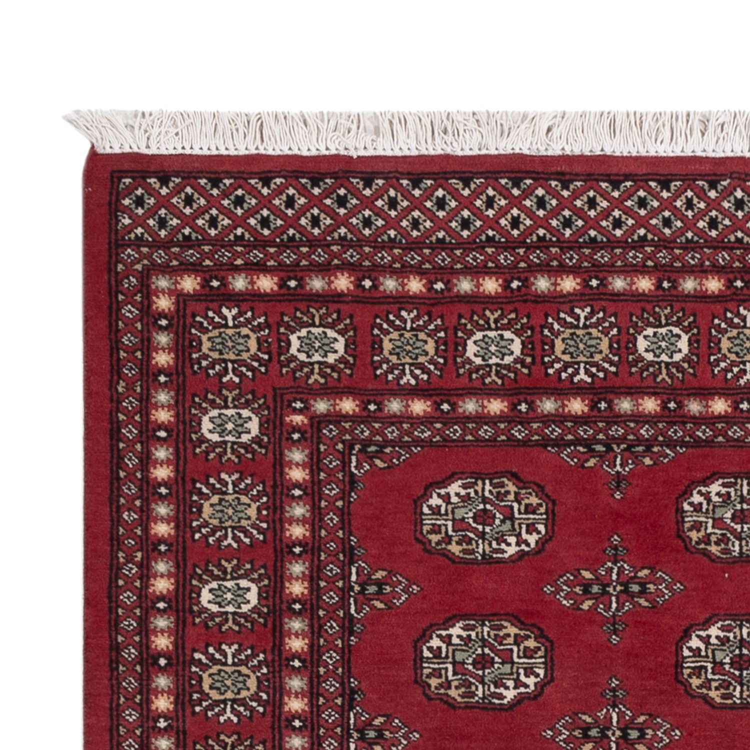 Pakistan Tæppe - 204 x 139 cm - rød