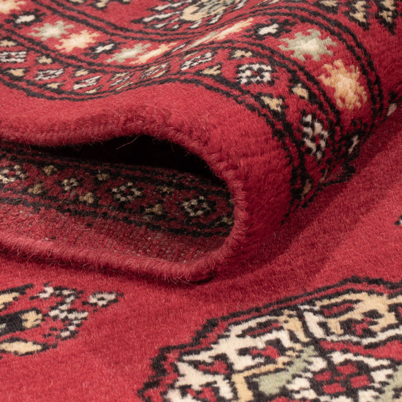 Pakistan Tæppe - 204 x 139 cm - rød