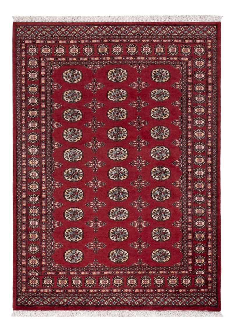 Pakistan Tæppe - 197 x 139 cm - rød