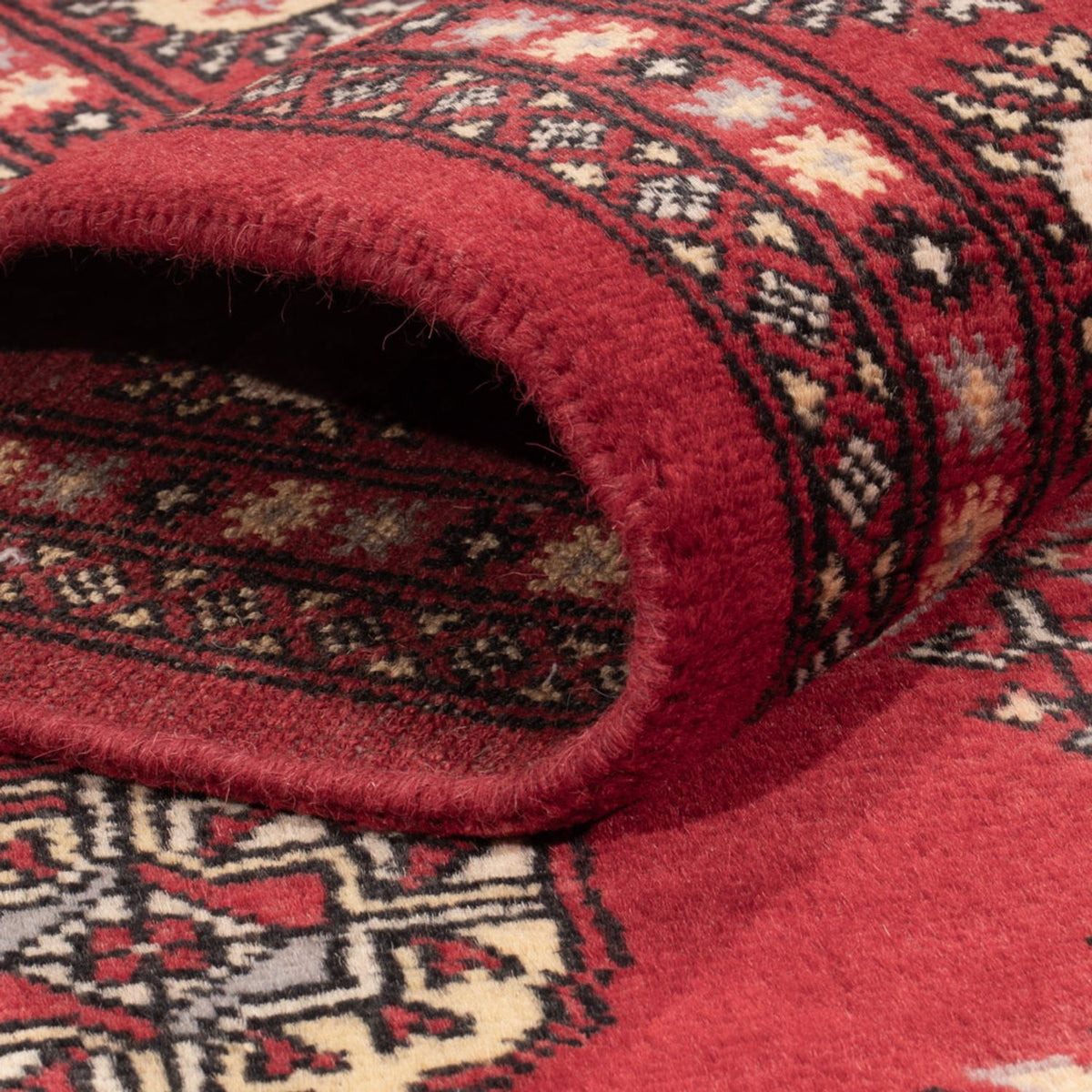 Pakistan Tæppe - 197 x 139 cm - rød