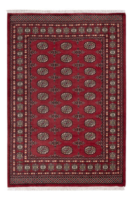 Pakistan Tæppe - 204 x 141 cm - rød