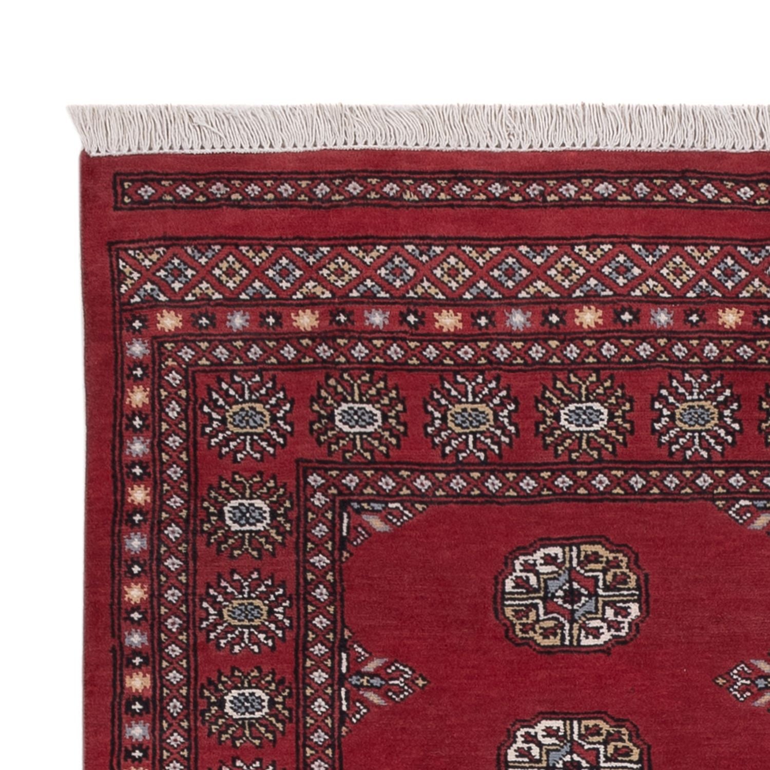 Pakistan Tæppe - 213 x 139 cm - rød