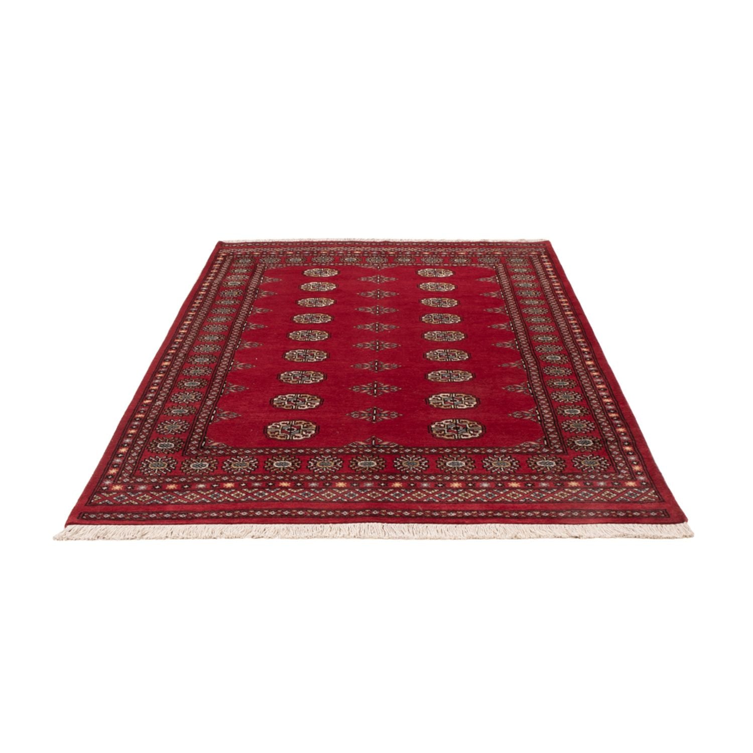 Pakistan Tæppe - 213 x 139 cm - rød