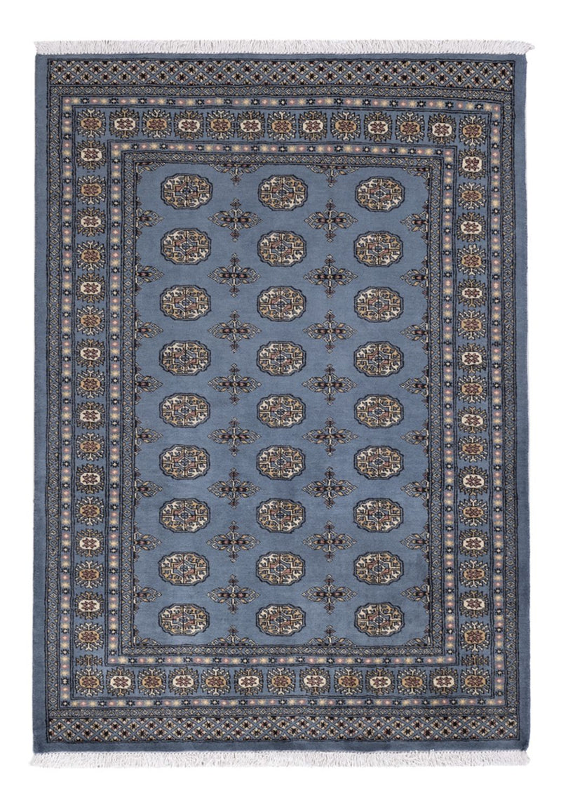 Pakistan Tæppe - 194 x 141 cm - blå