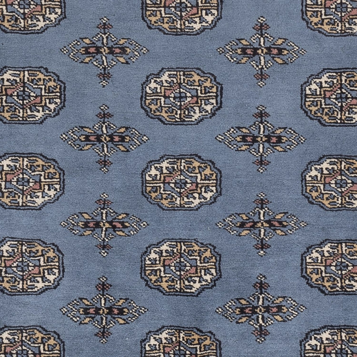 Pakistan Tæppe - 194 x 141 cm - blå