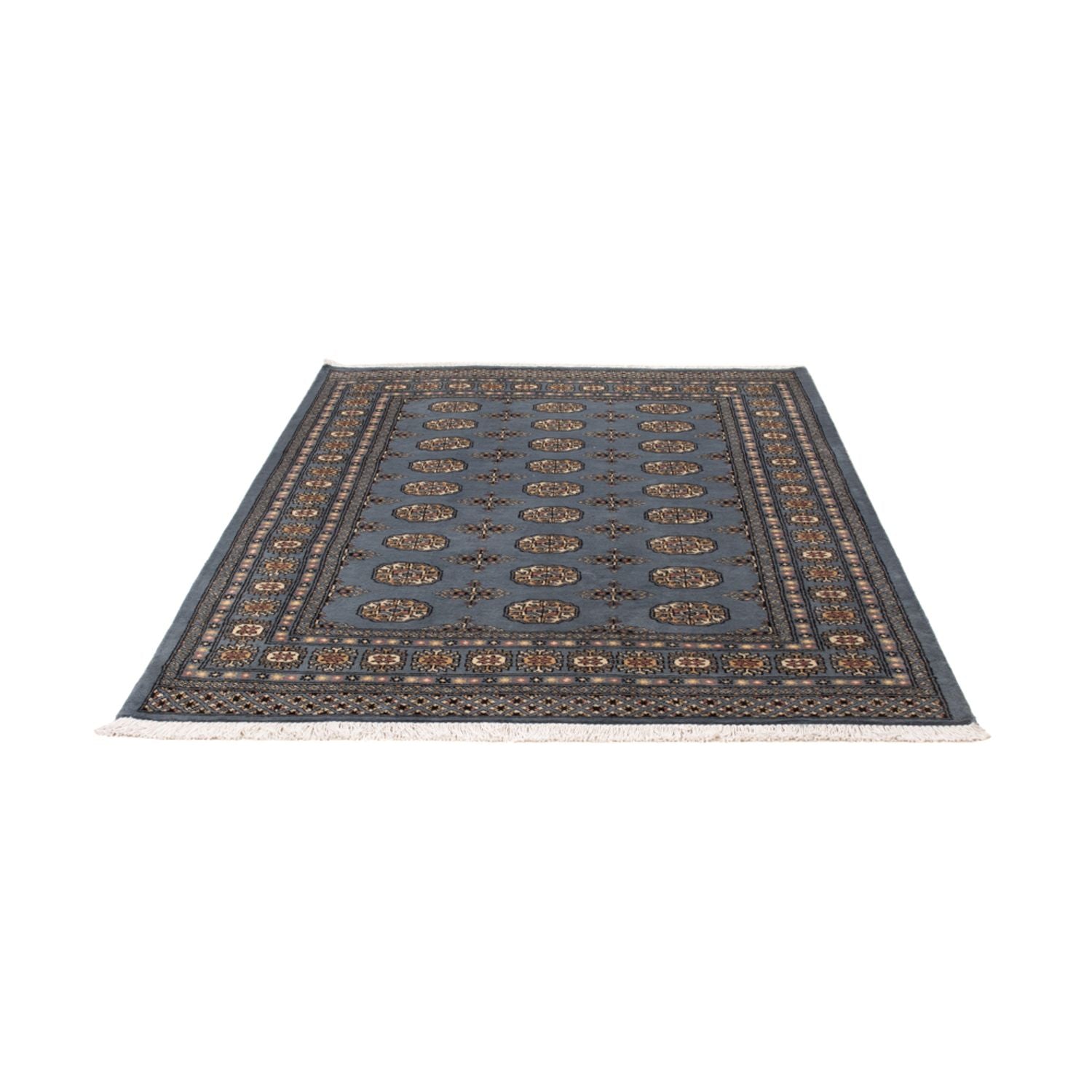 Pakistan Tæppe - 194 x 141 cm - blå