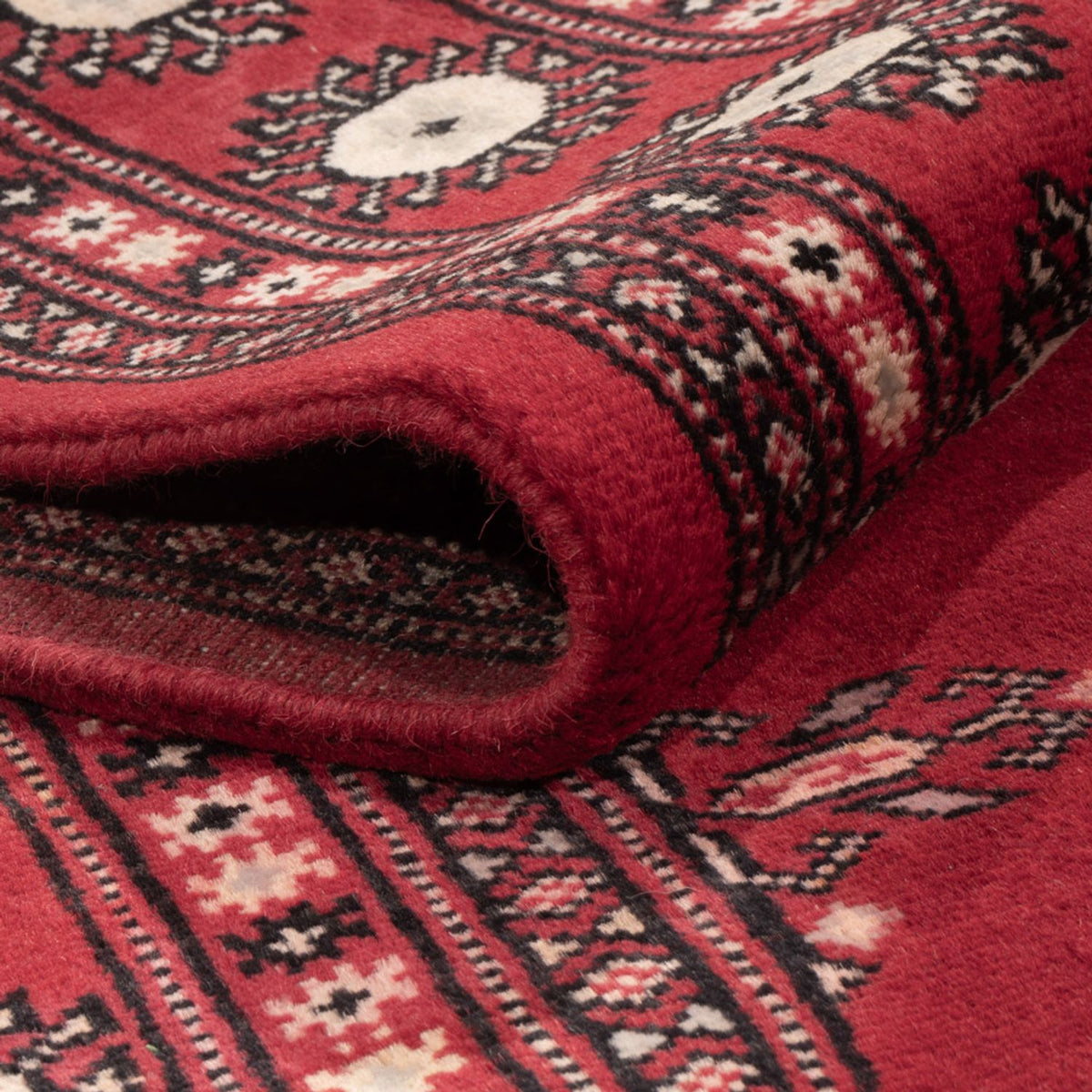 Pakistan Tæppe - 195 x 140 cm - rød