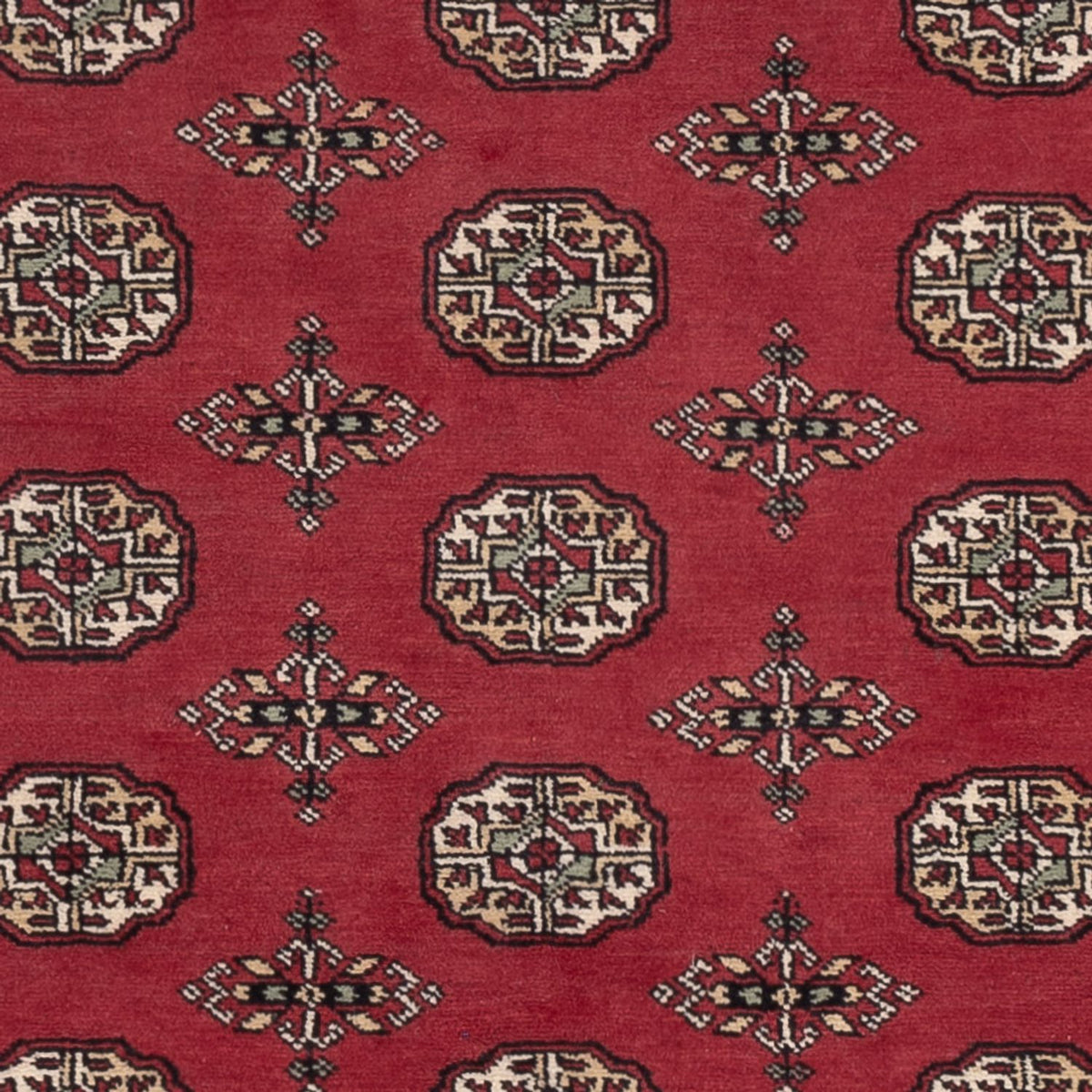 Pakistan Tæppe - 210 x 139 cm - rød