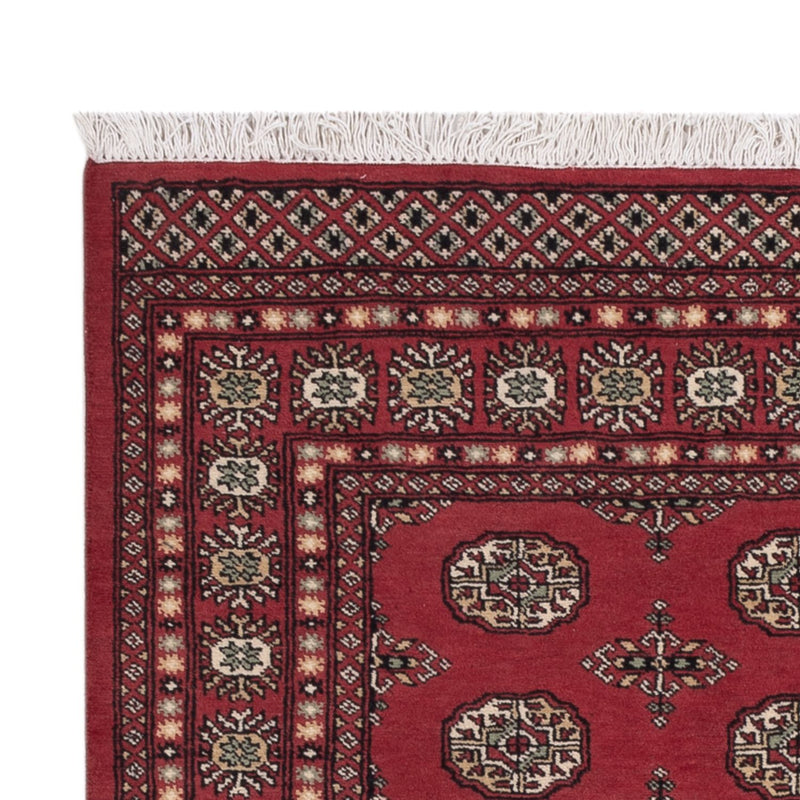 Pakistan Tæppe - 210 x 139 cm - rød