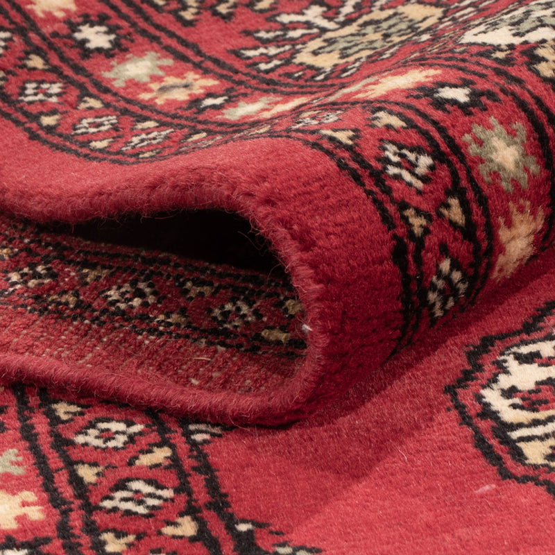 Pakistan Tæppe - 210 x 139 cm - rød