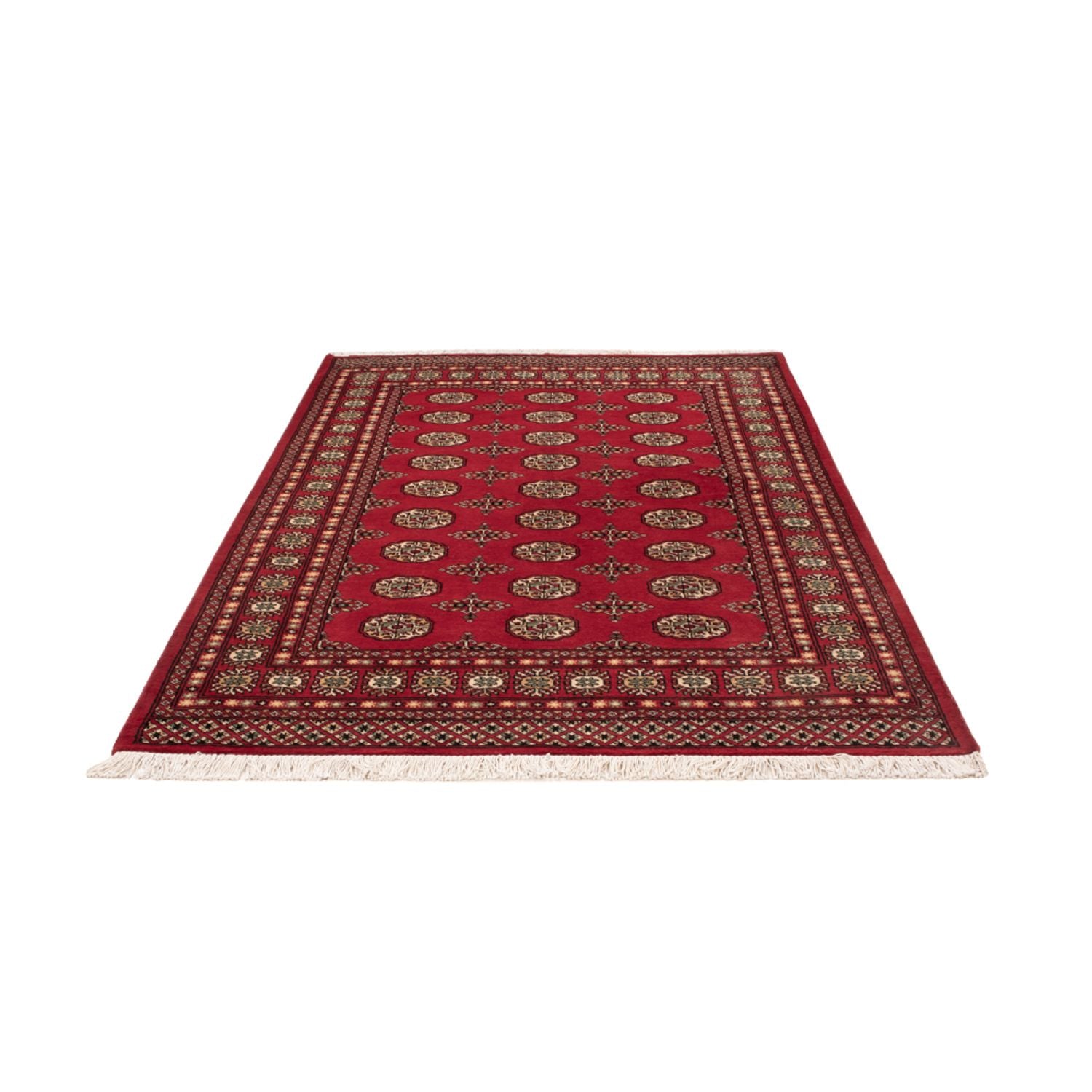 Pakistan Tæppe - 210 x 139 cm - rød