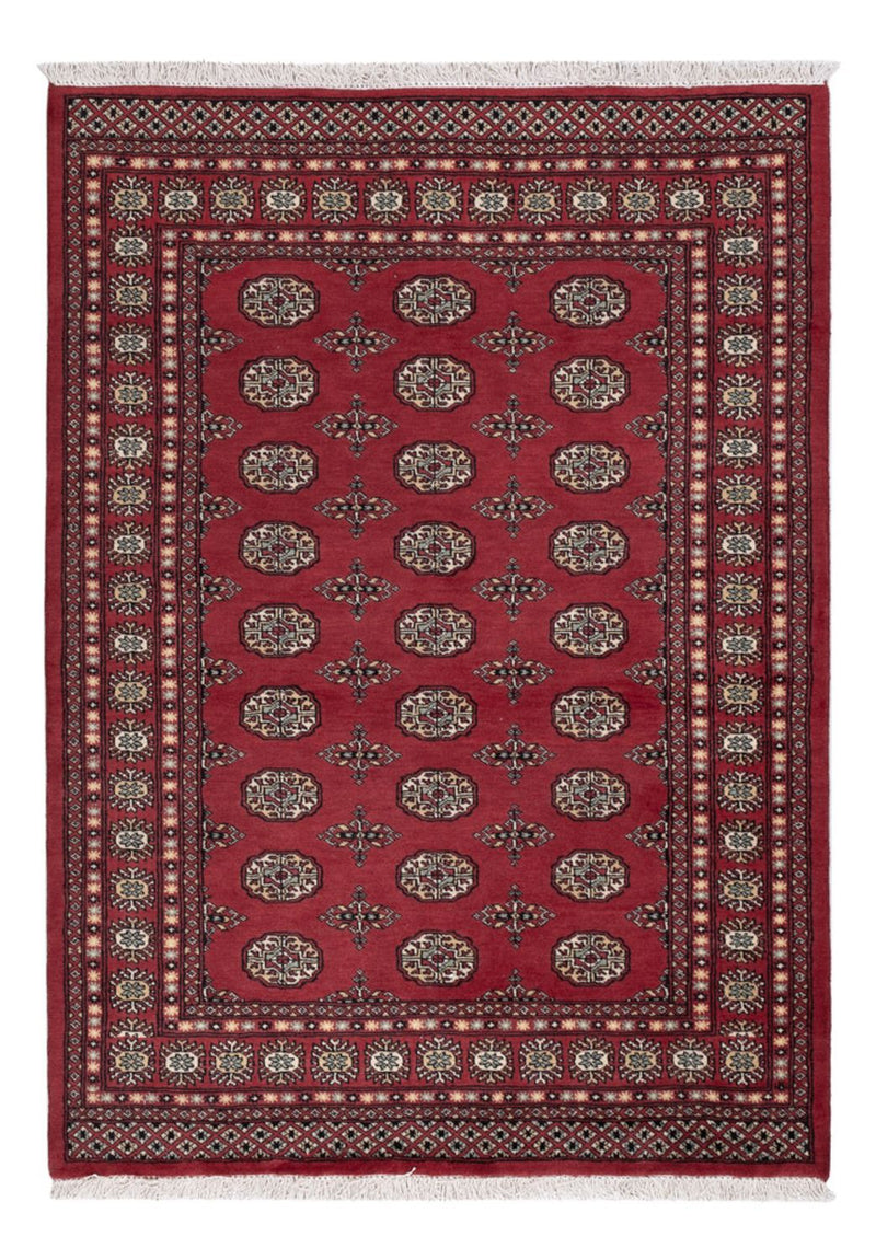 Pakistan Tæppe - 199 x 140 cm - rød