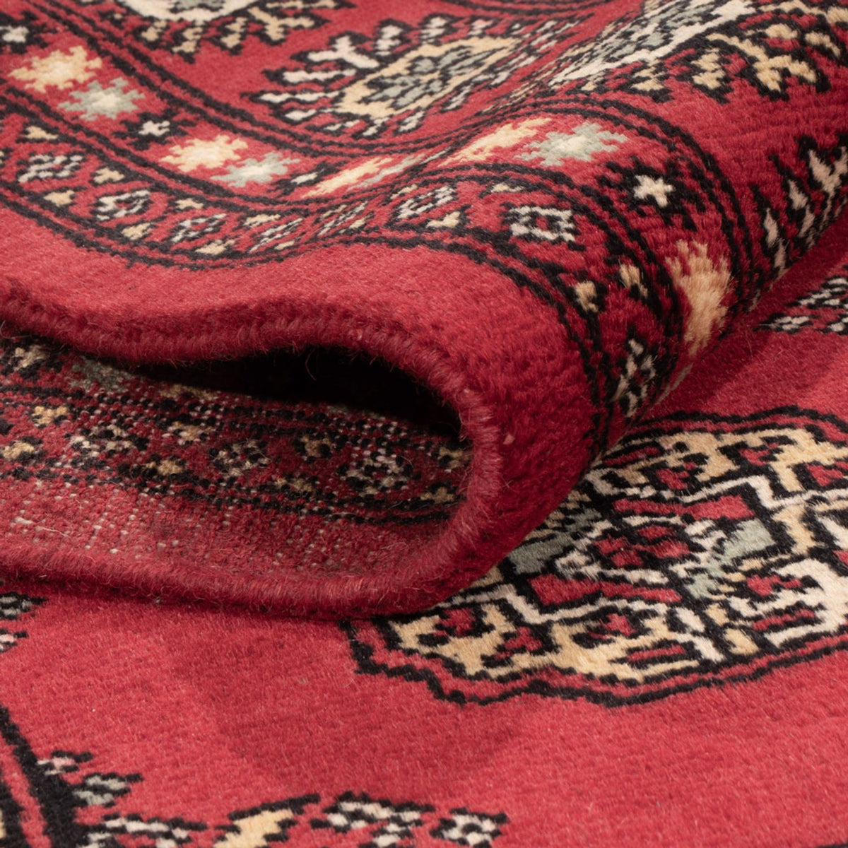 Pakistan Tæppe - 199 x 140 cm - rød