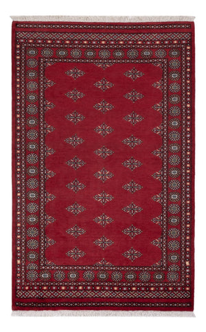 Pakistan Tæppe - 218 x 140 cm - rød