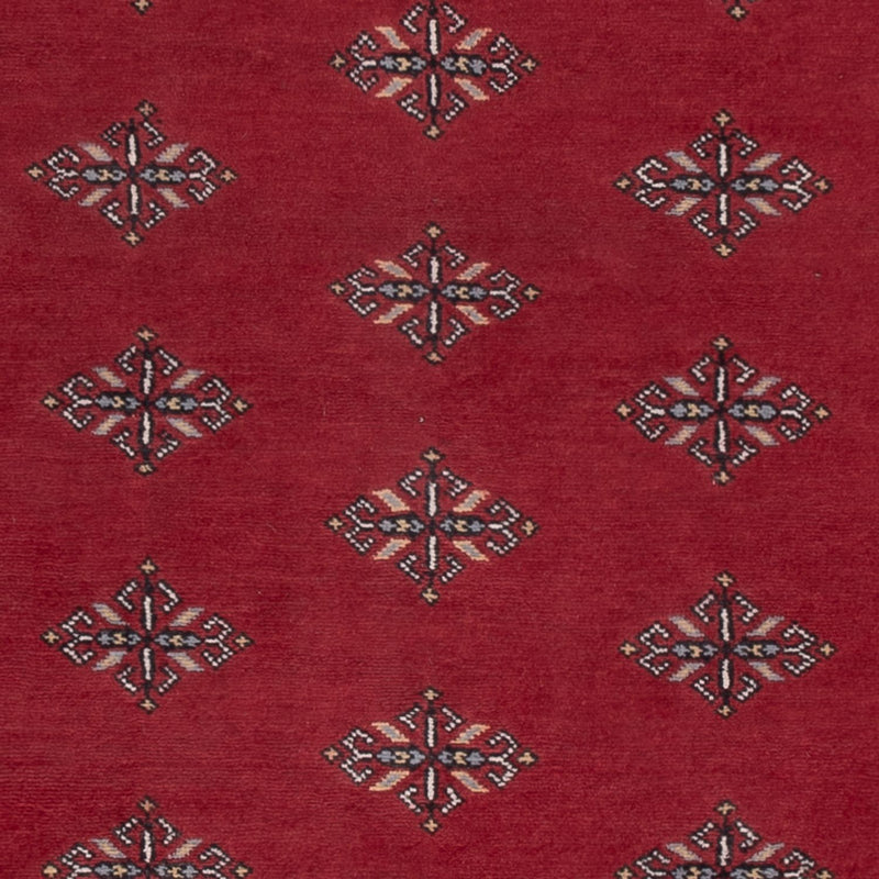 Pakistan Tæppe - 218 x 140 cm - rød