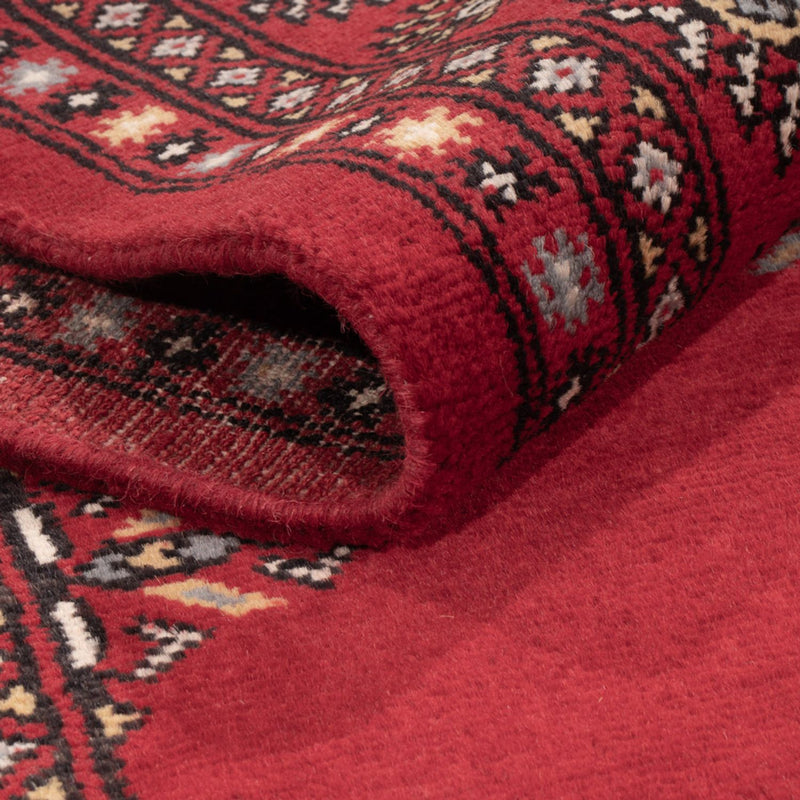 Pakistan Tæppe - 218 x 140 cm - rød