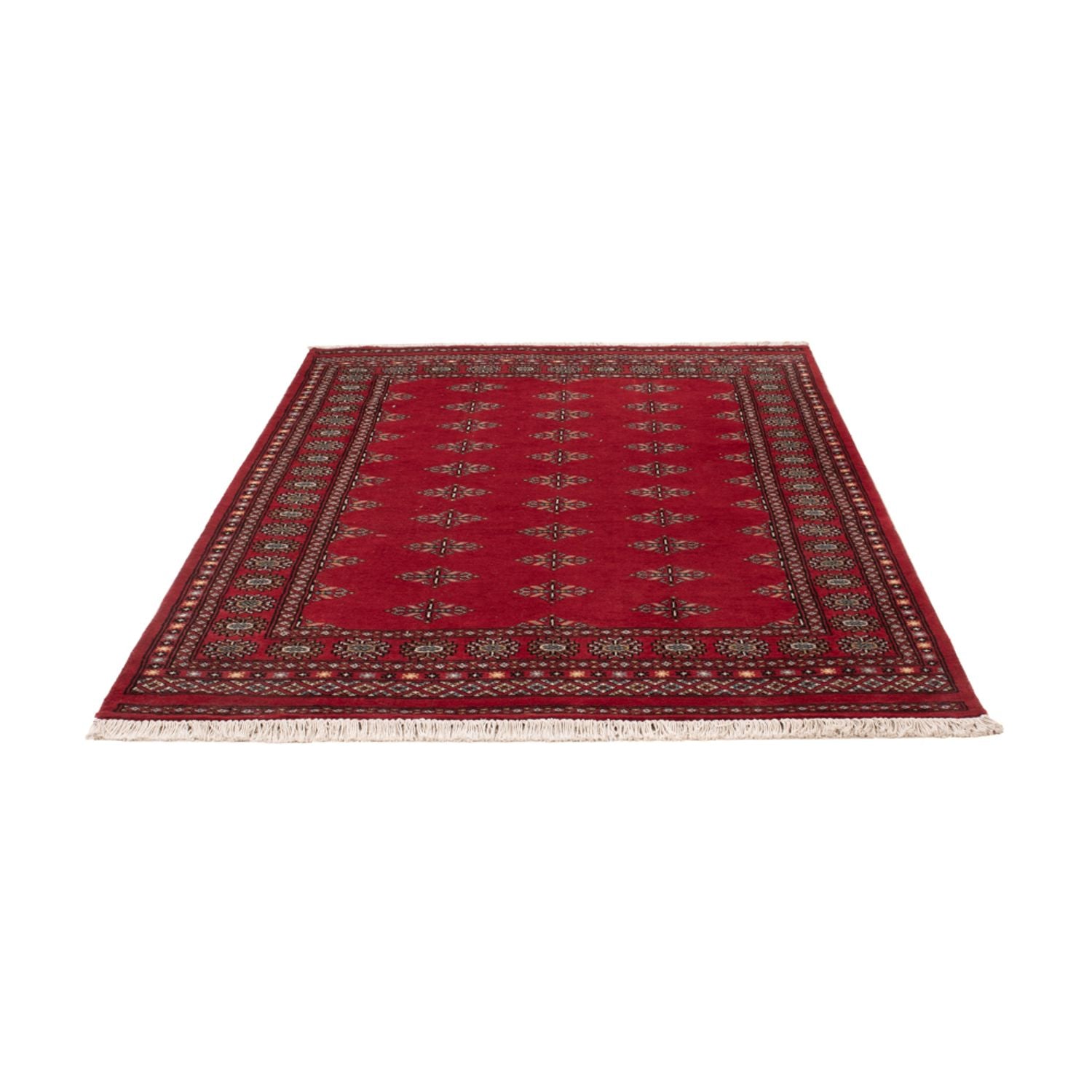 Pakistan Tæppe - 205 x 138 cm - rød