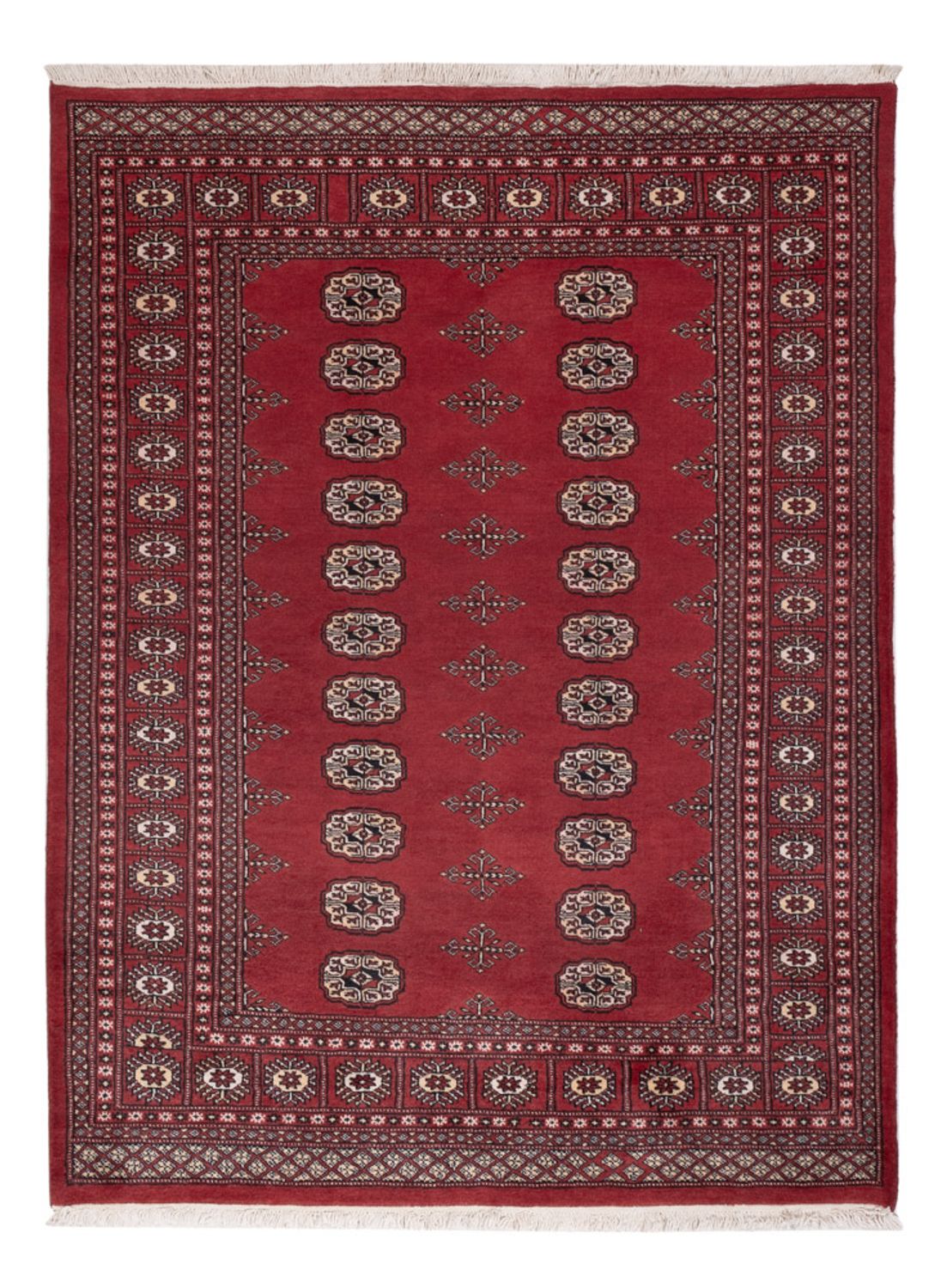 Pakistan Tæppe - 185 x 138 cm - rød