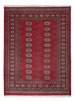 Pakistan Tæppe - 185 x 138 cm - rød