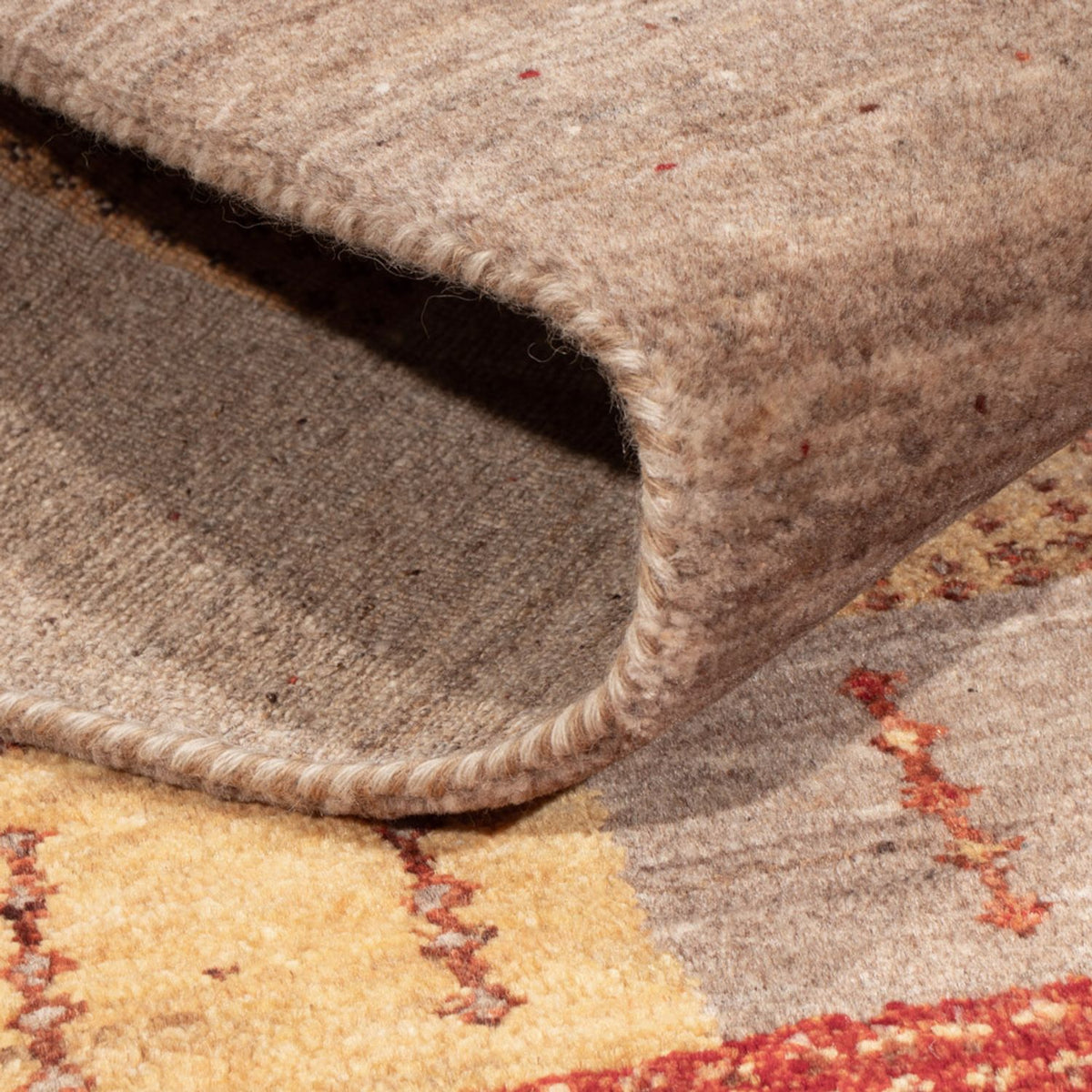 Gabbeh-tæppe - Loribaft Indus - 204 x 143 cm - flerfarvet