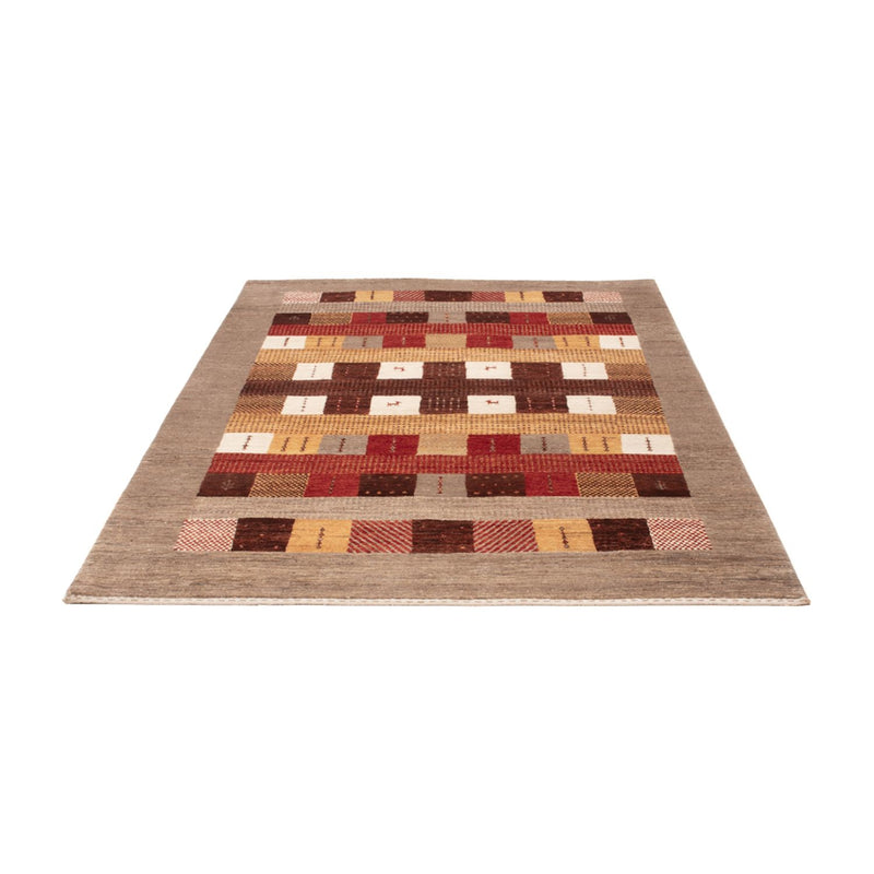Gabbeh-tæppe - Loribaft Indus - 204 x 143 cm - flerfarvet