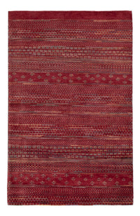 Gabbeh-tæppe - Loribaft Indus - 192 x 122 cm - rød